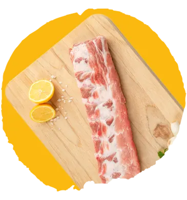 Baby back ribs