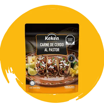 Carne al pastor de cerdo