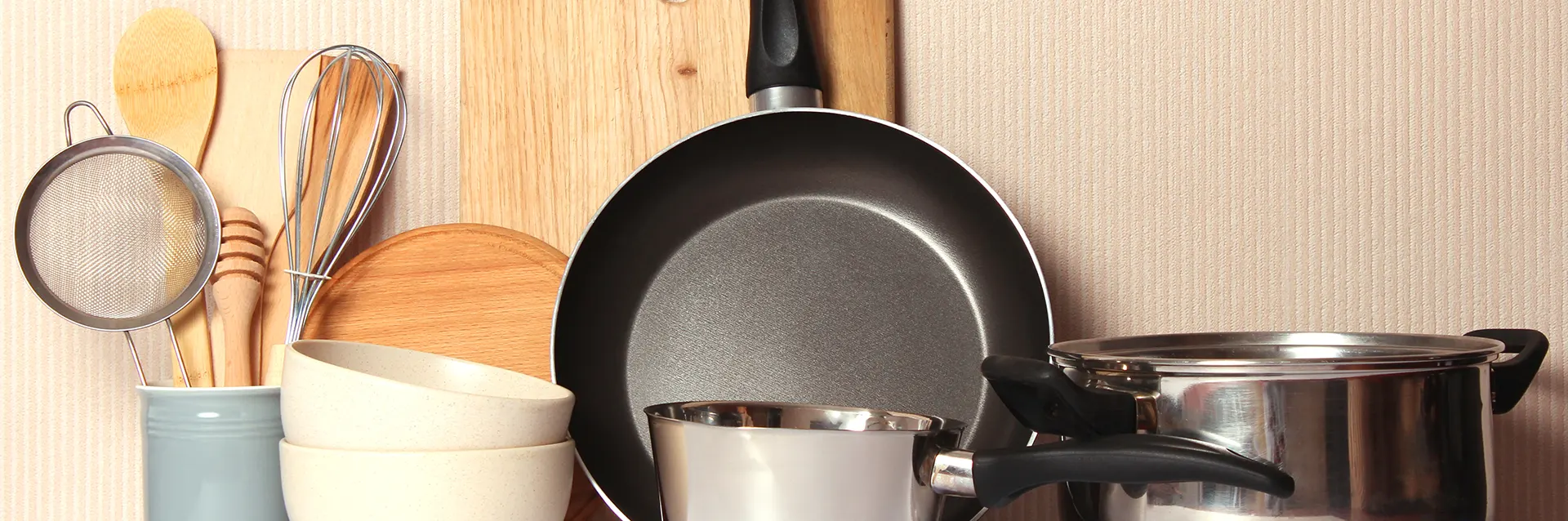 El material de tus utensilios de cocina