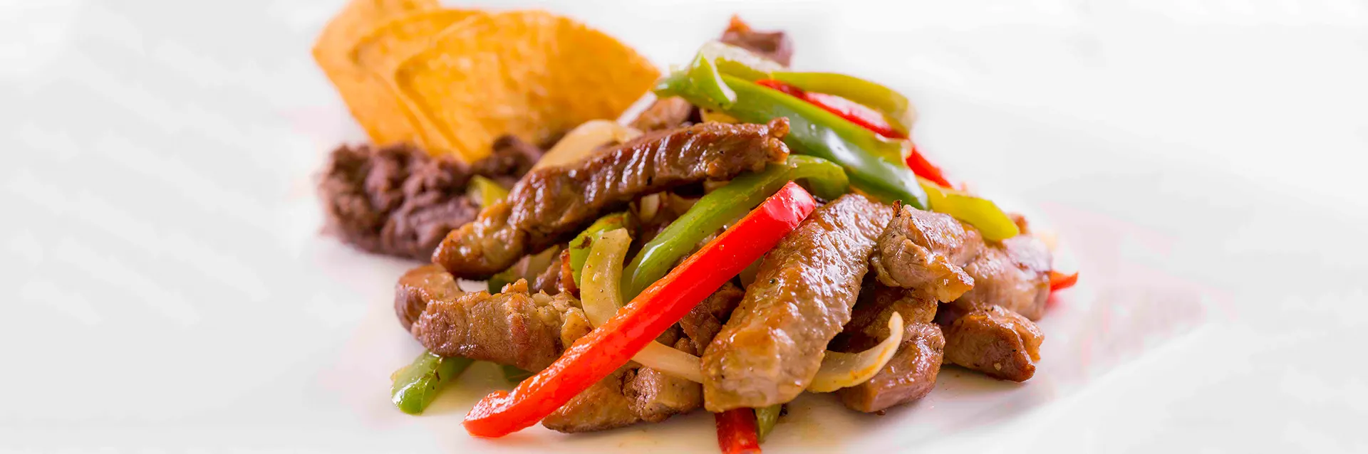 Fajitas de espaldilla de cerdo